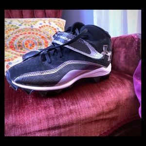 Boys Football Cleats Under Armor High Top